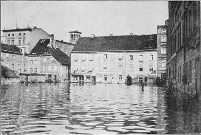 Hochwasser Dom Freiheit 1903