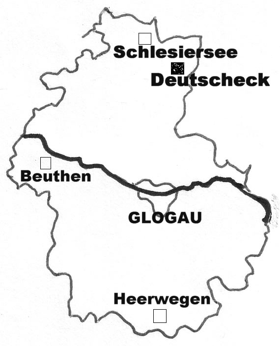 Karte Deutscheck