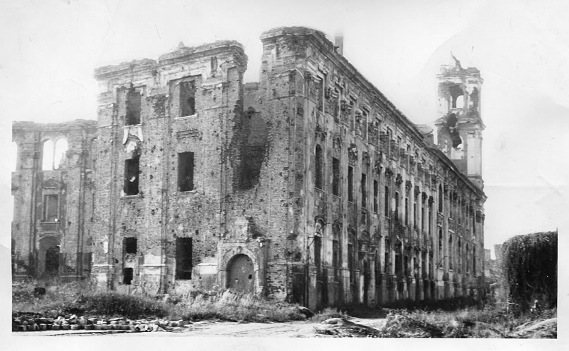 Ruine Jesuitenkirche 1957