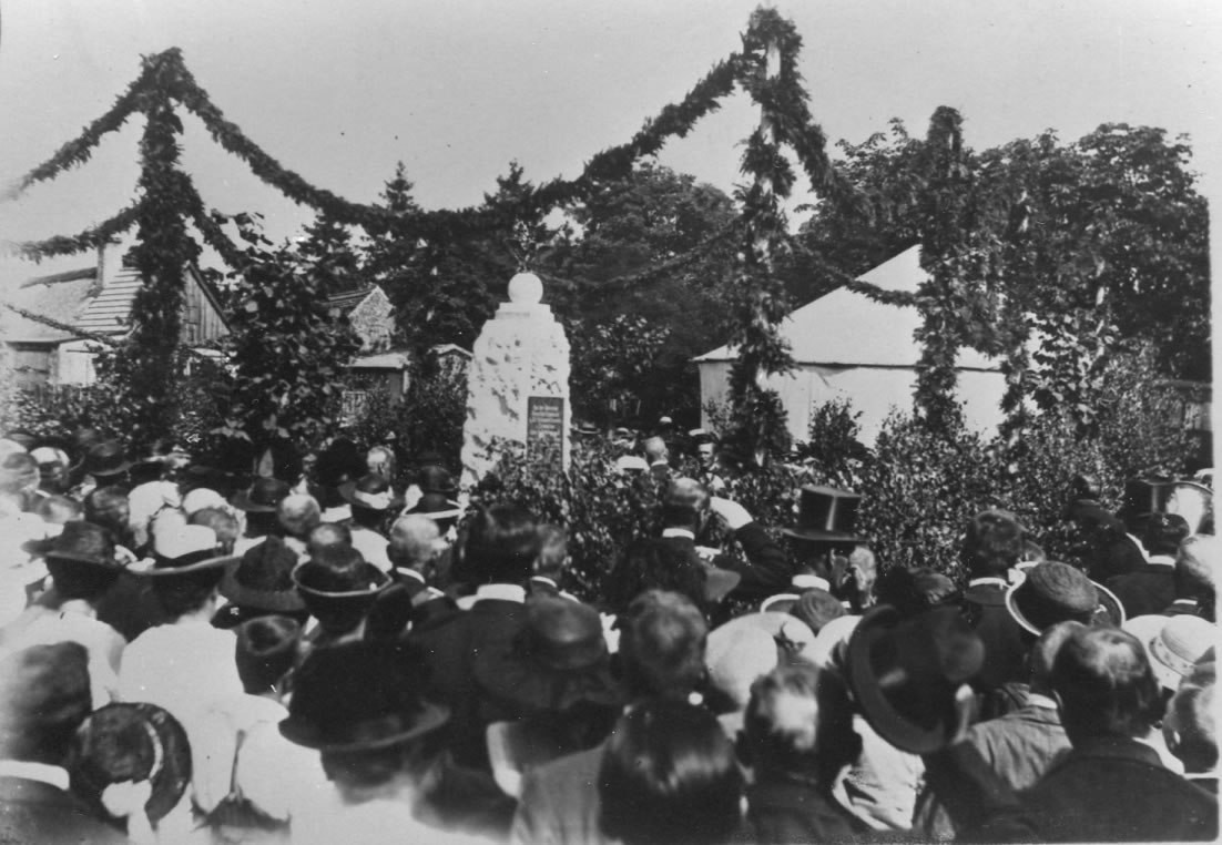 Einweihung Kriegerdenkmal 1922