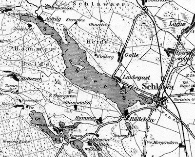 Karte vom Schlesier-See